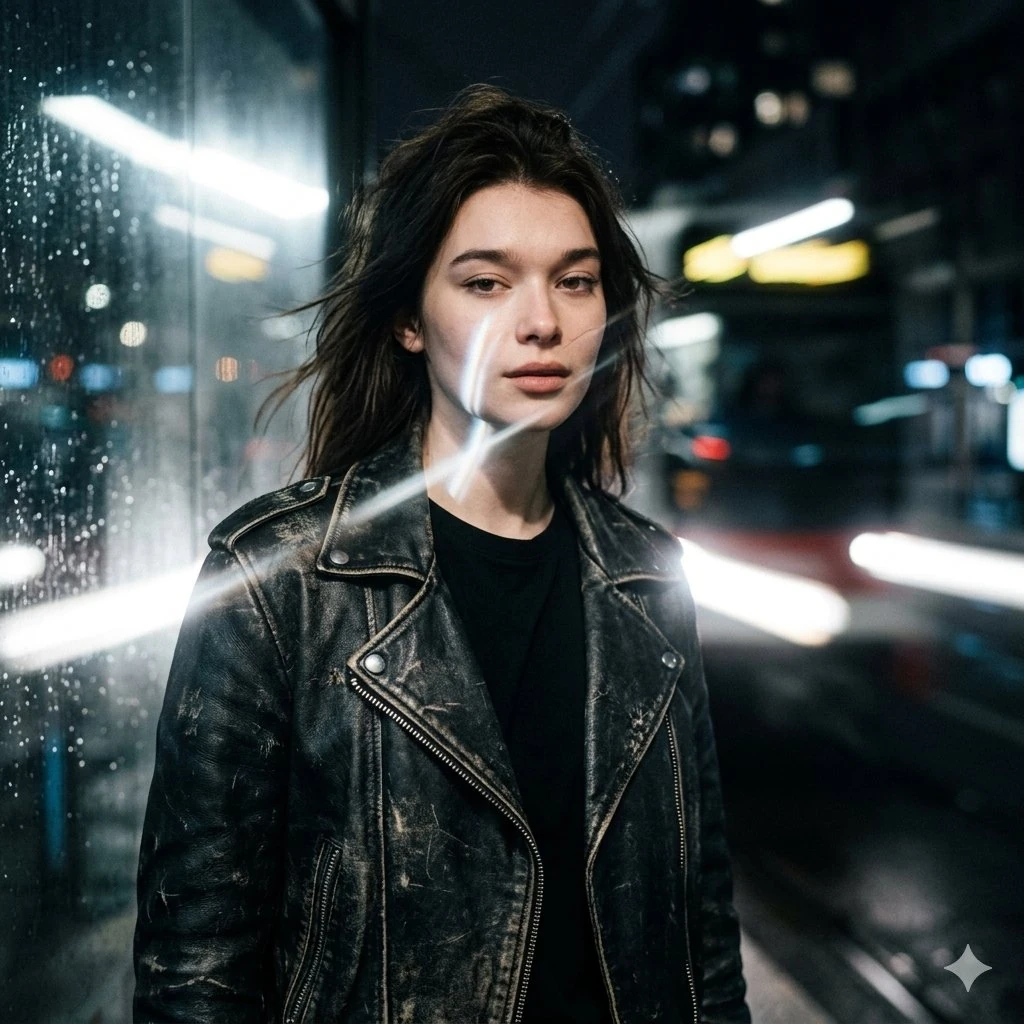 Ultra-realistic cinematic portrait of a man or woman (from uploaded image...