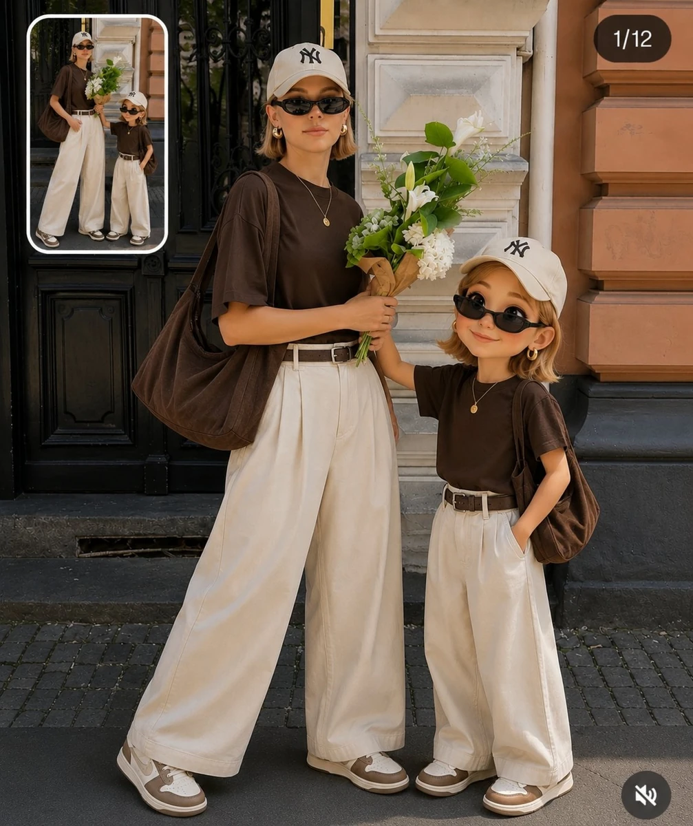 Use the uploaded image as the reference person. Create a stylish fashion...
