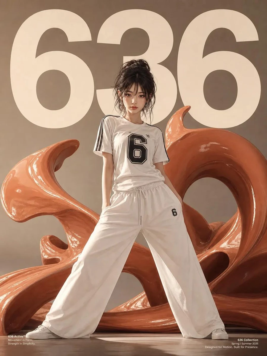 Young Korean woman in uploaded image, semi-realistic anime style, white a...