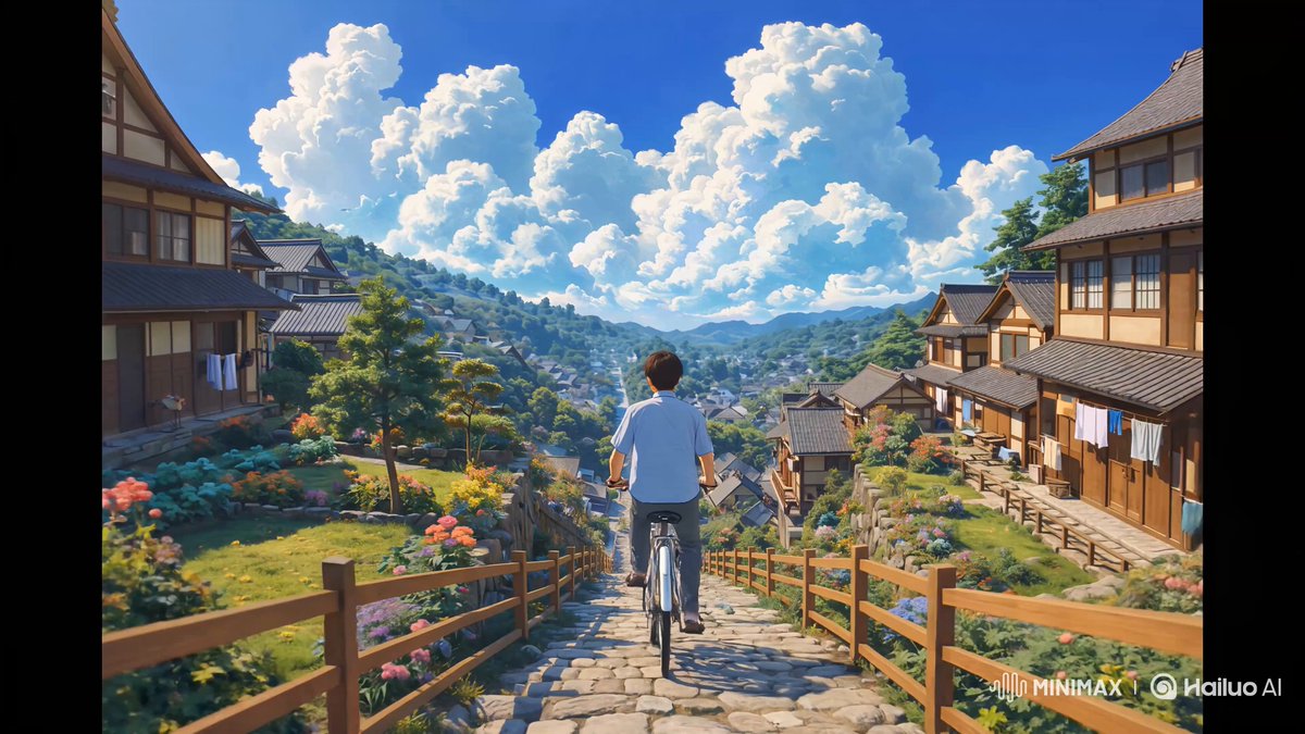A calm cinematic forward tracking shot moving gently down a long stone pa...