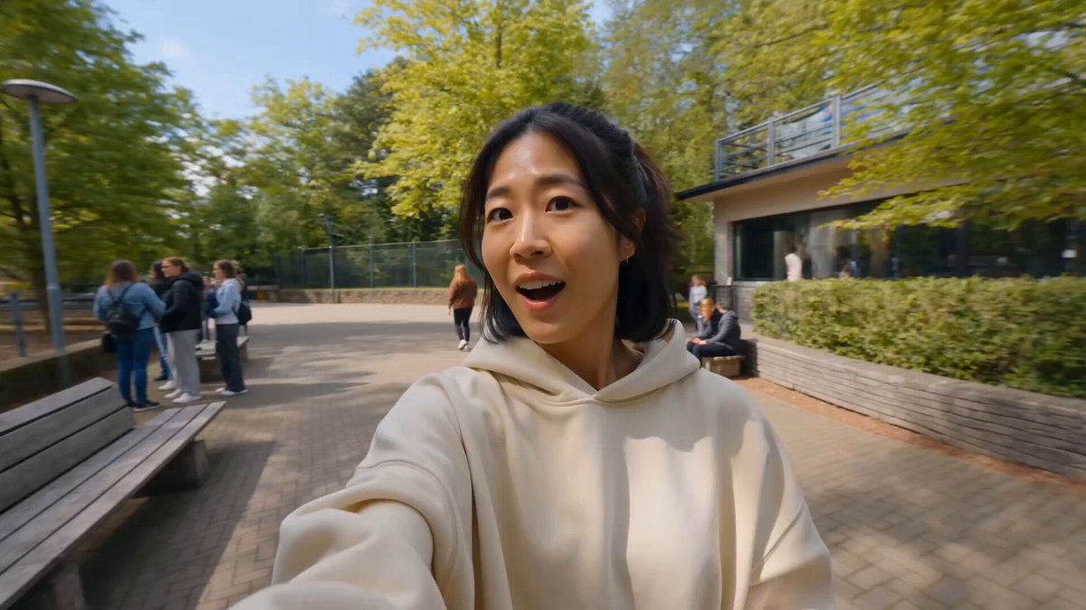 A single continuous front-facing smartphone selfie video recorded entirel...