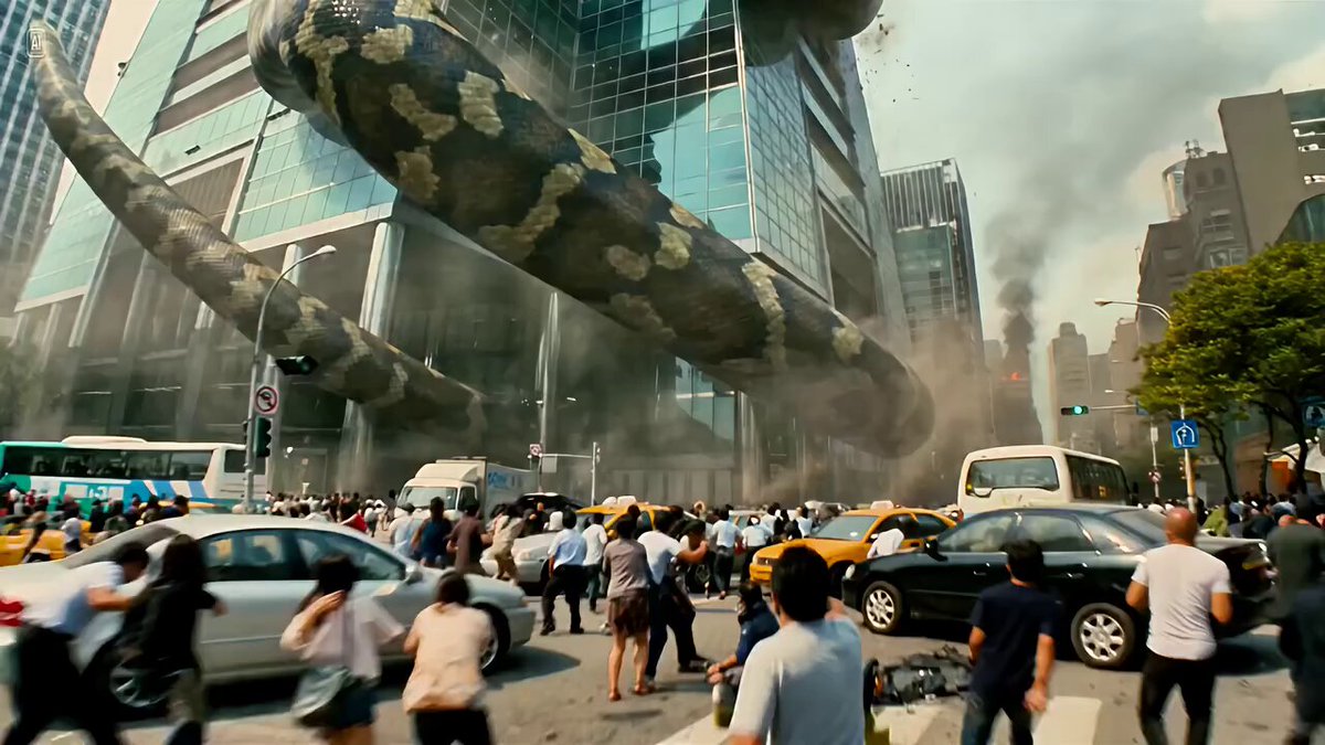 This hyper-realistic urban disaster special effects film, shot with an Ar...