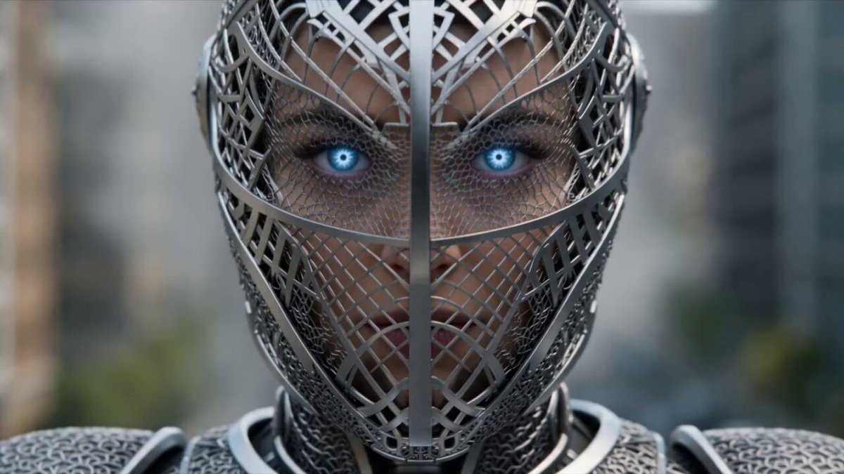 A cinematic, hyper-realistic 15-second action sequence. Close-up on a fem...