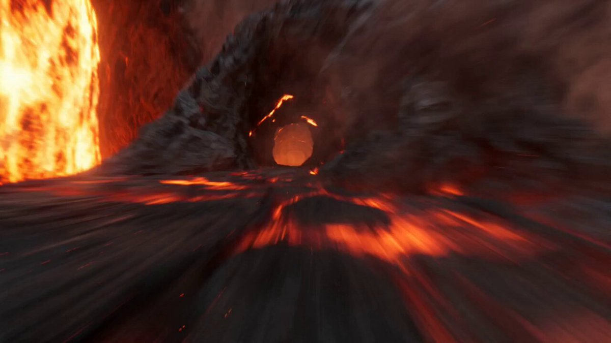 First-person camera perspective only, no drone, no aircraft, no propeller...
