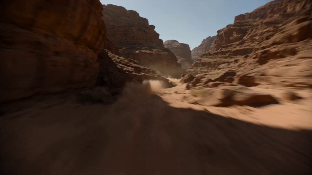 Pure first-person camera perspective, no visible drone, no cockpit, no ai...
