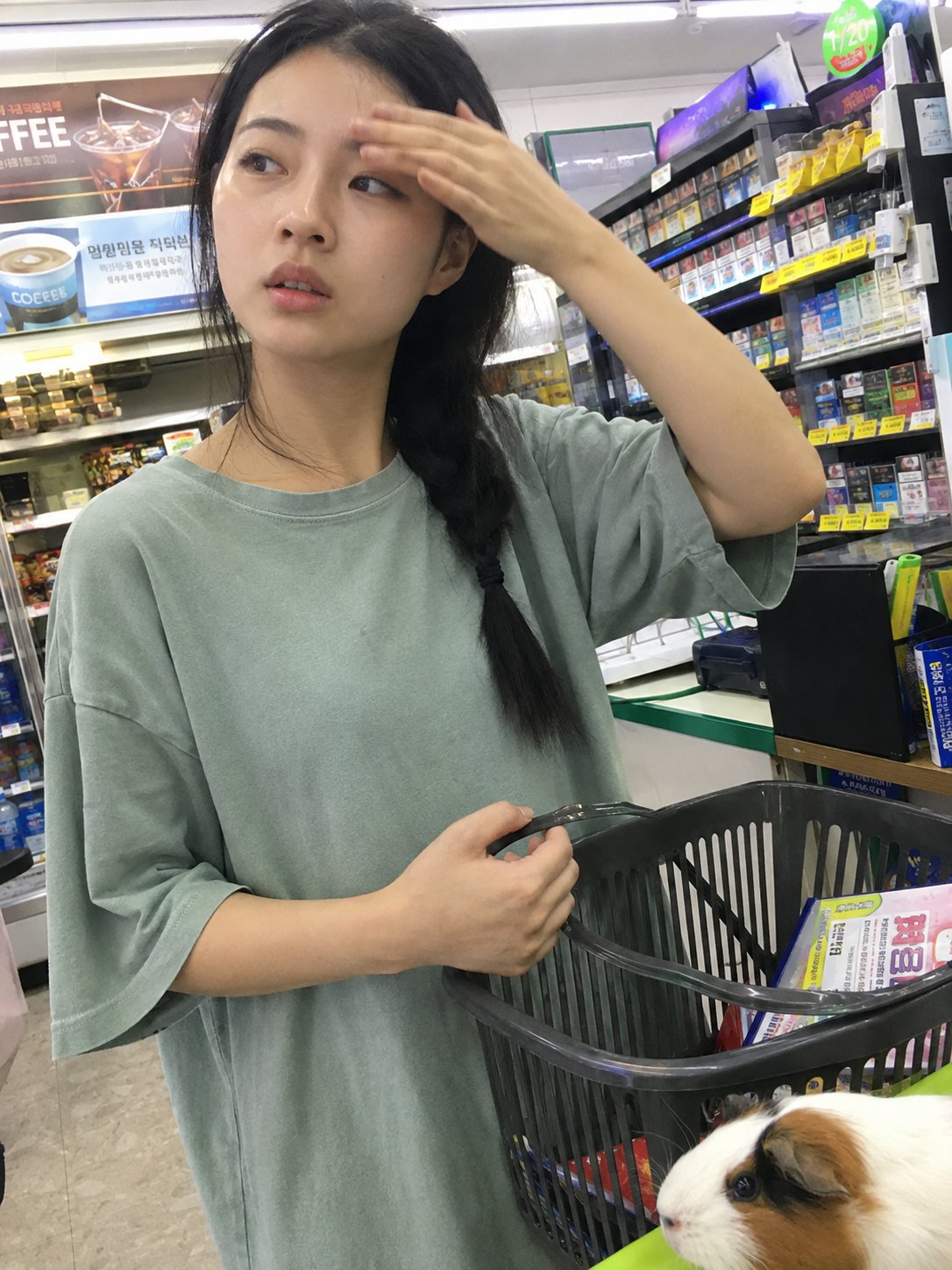 Candid Convenience Store Checkout Moment - Image prompt preview