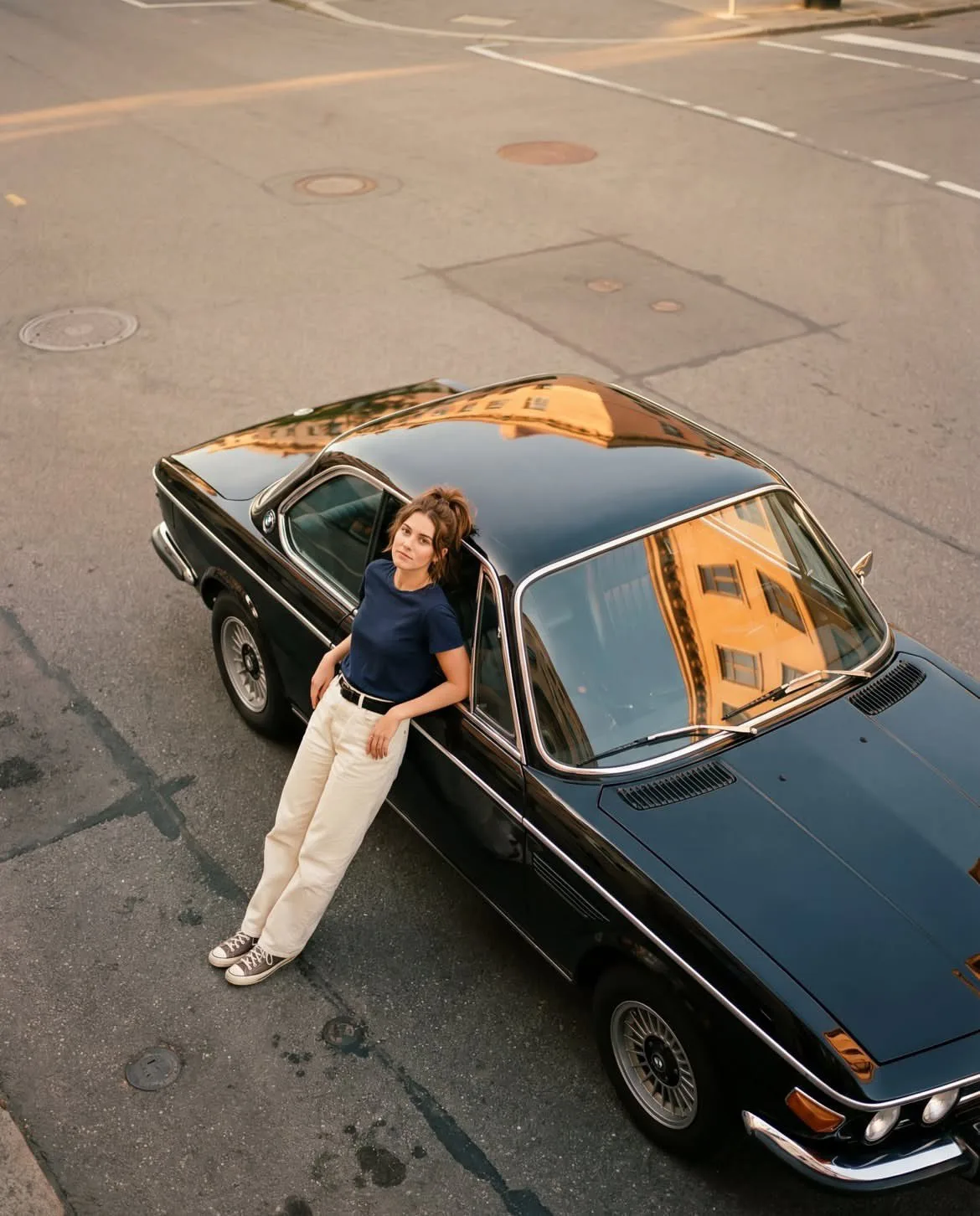 Golden-Hour Coupe Editorial - Image prompt preview