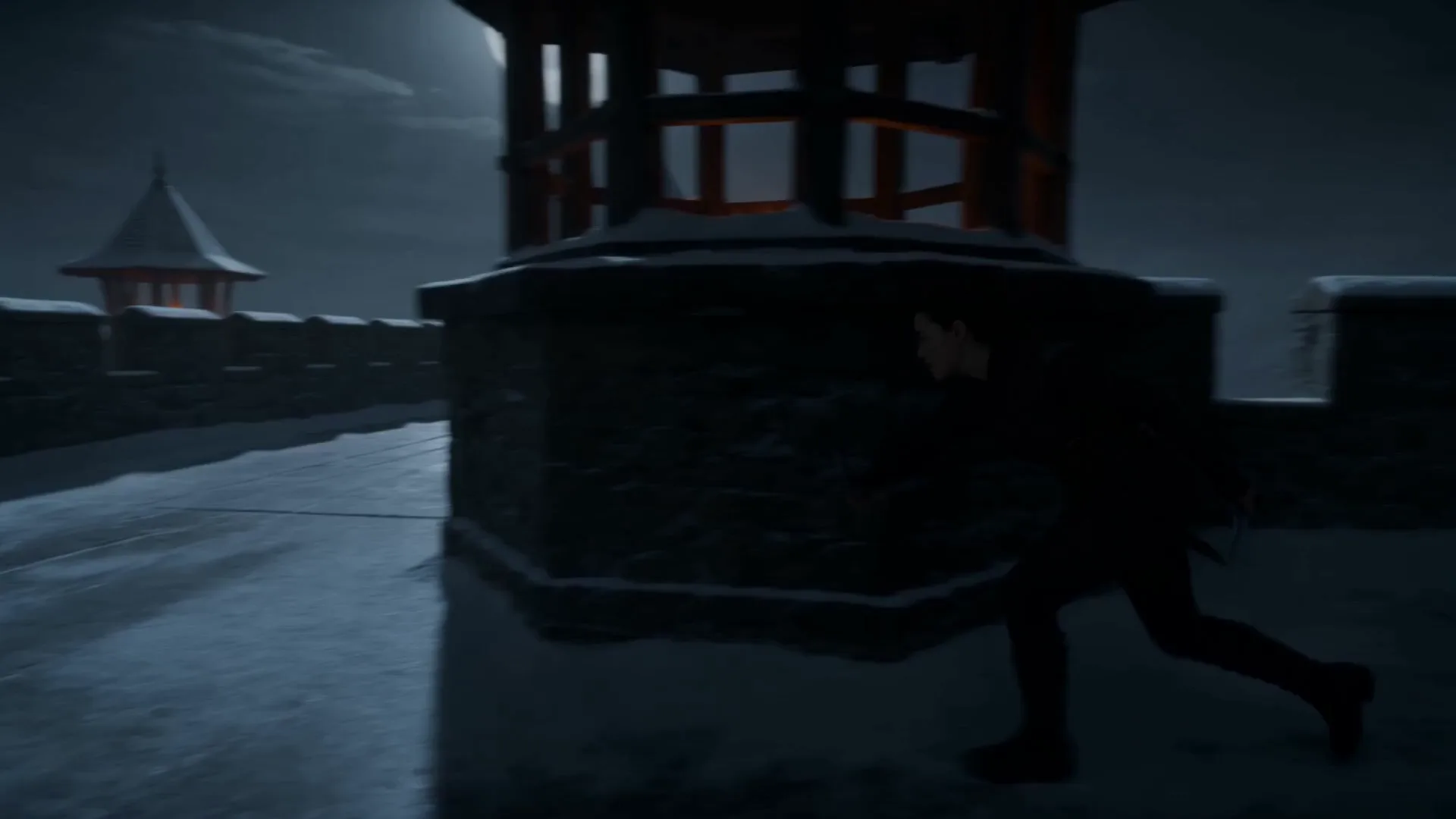 Snowbound Assassin Phase-Dodge Sequence - Video prompt preview