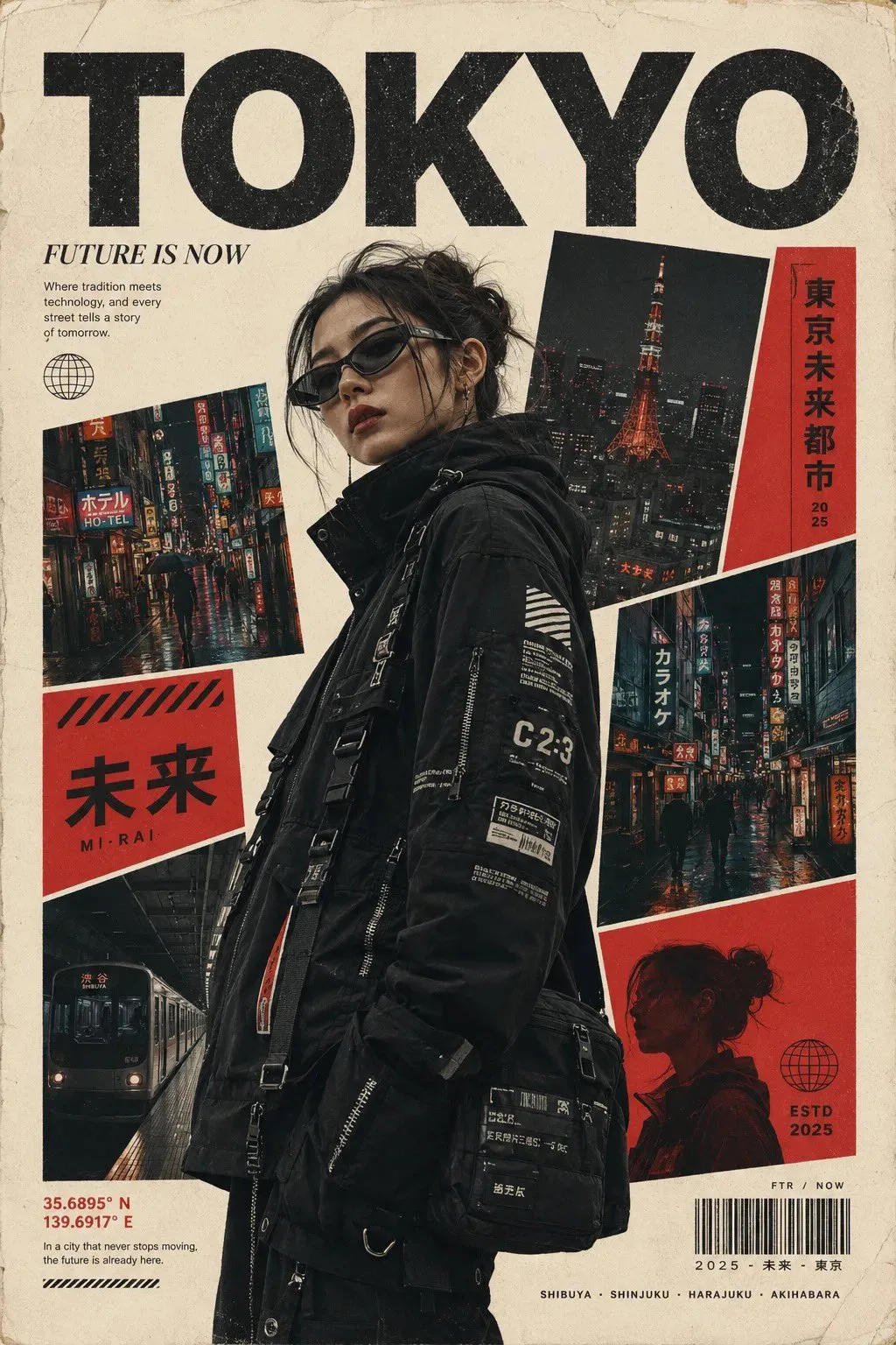 Ultra-Premium Editorial Magazine Cover Poster - Image prompt preview