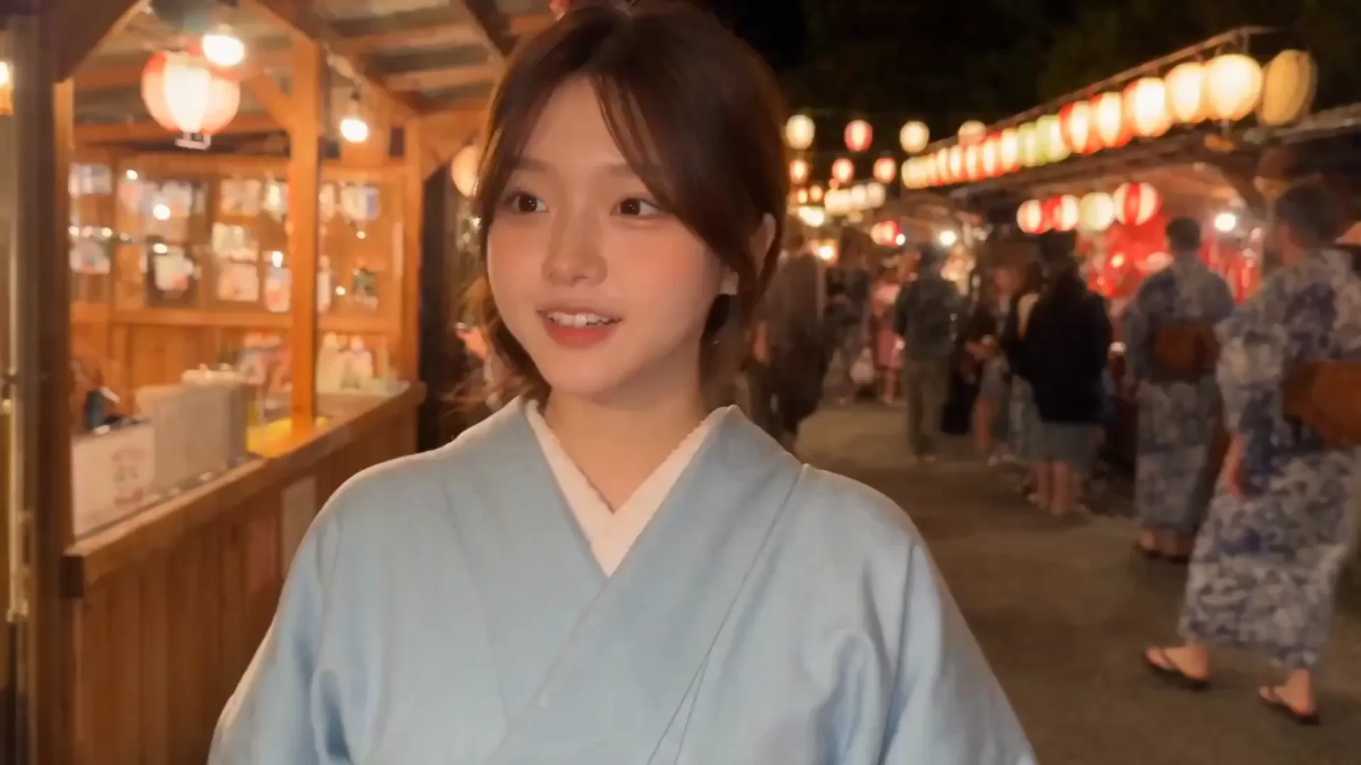 Matsuri Night Vlog Montage - Video prompt preview