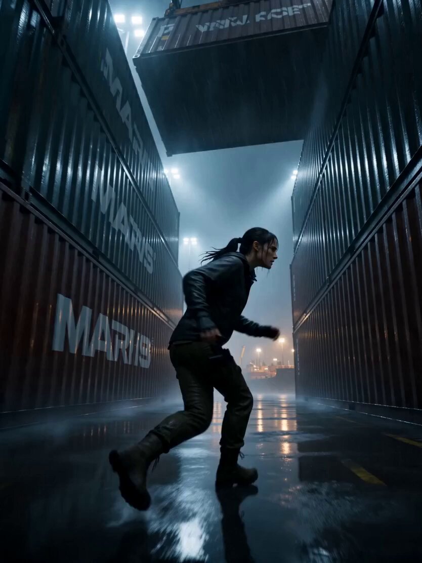 Ultra-photorealistic cinematic 15-second action sequence from a grounded...