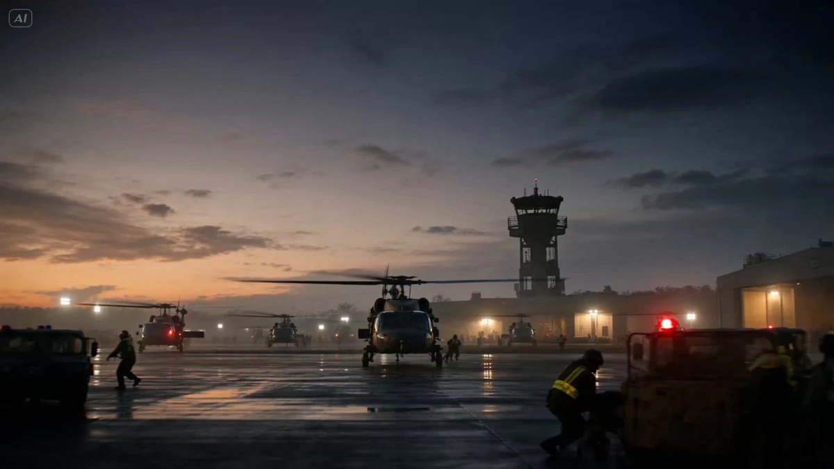You might think this is a real movie scene, but it's not. This is the fut...