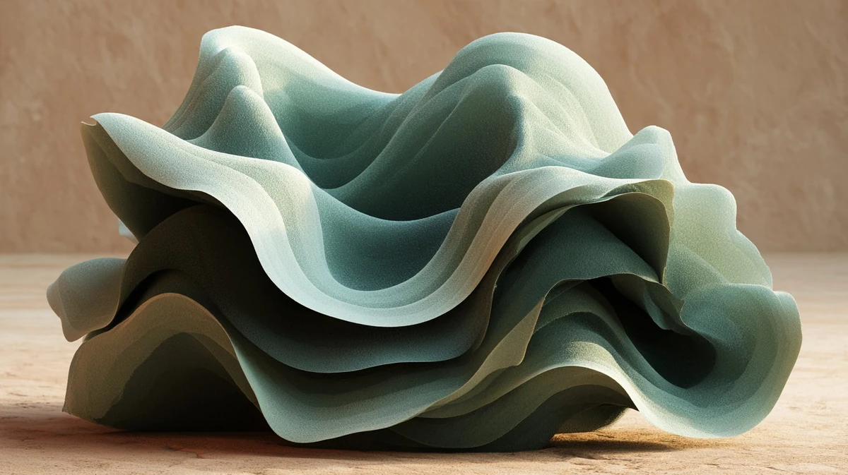 Soft Topology - Midjourney Prompt: