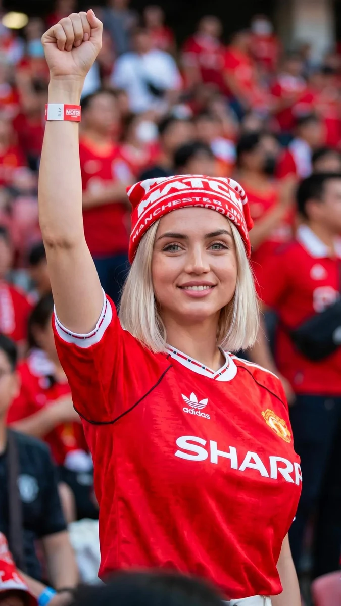 Ultra-realistic sports lifestyle editorial portrait of a stunning female...