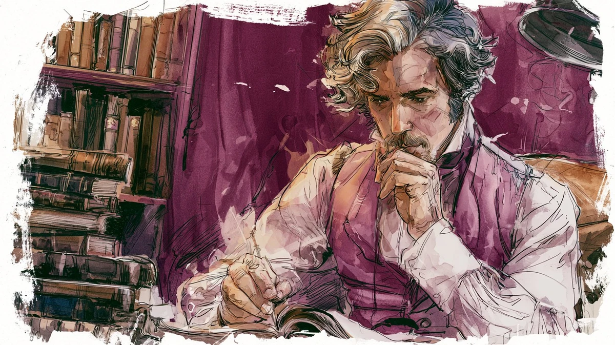 Midjourney Prompt: "Figure-as-Editorial-Illustration: Gestural Painting M...
