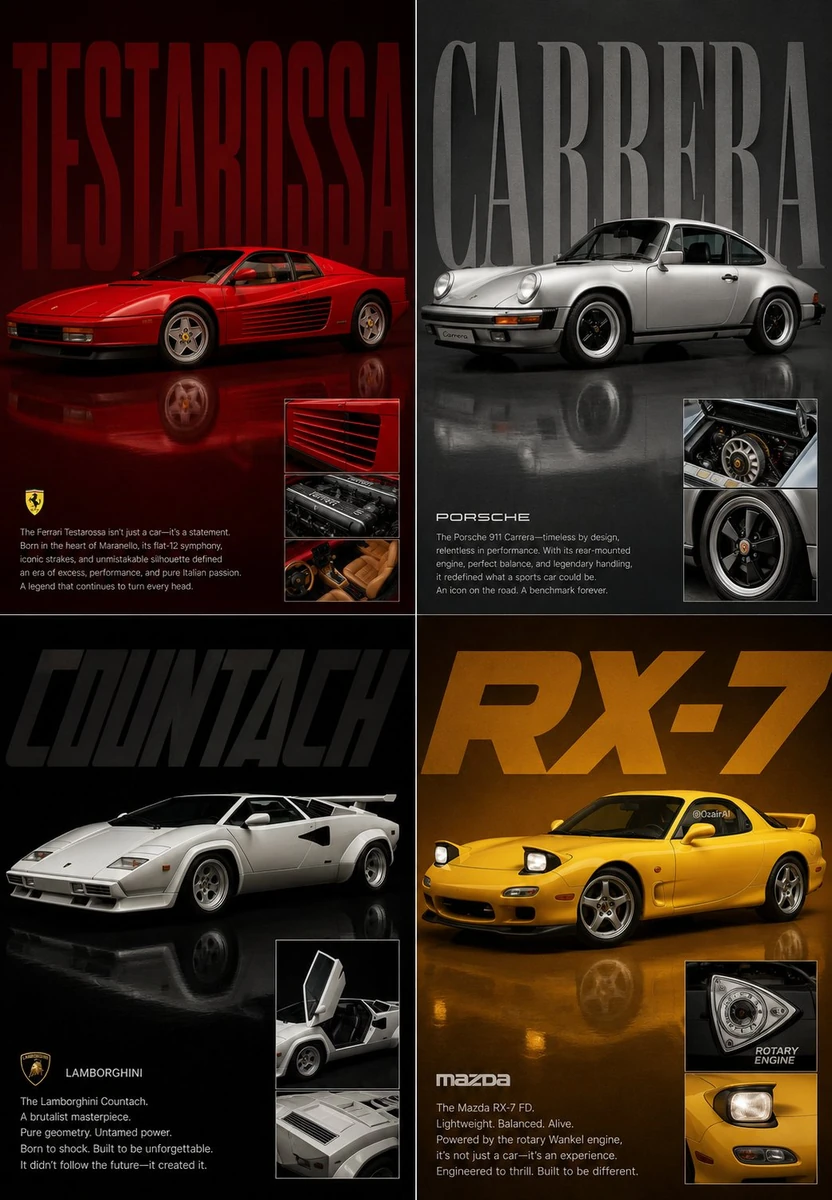 Monoluxe Automotive Posters 🔥