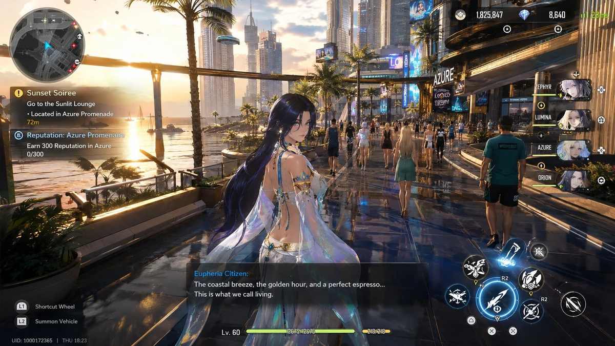 What if GTA 6 was an Anime RPG in a futuristic coastal megacity
