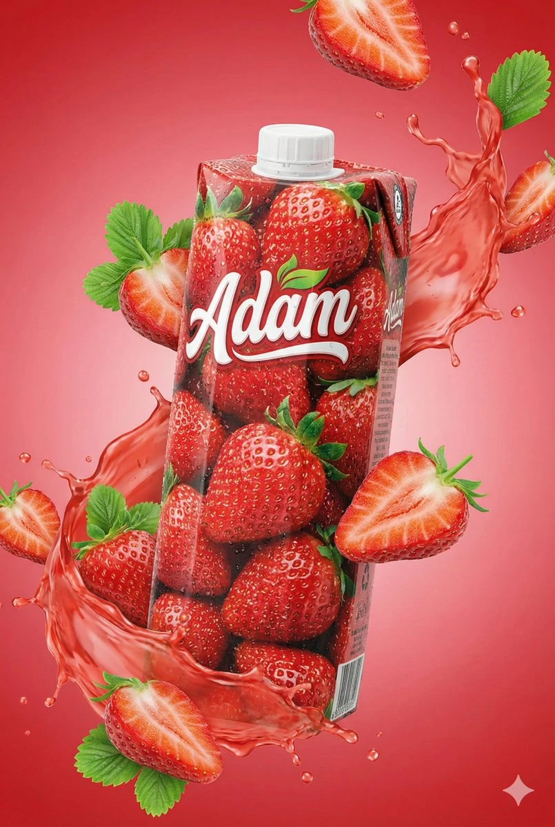Make your own juice box commercial poster .