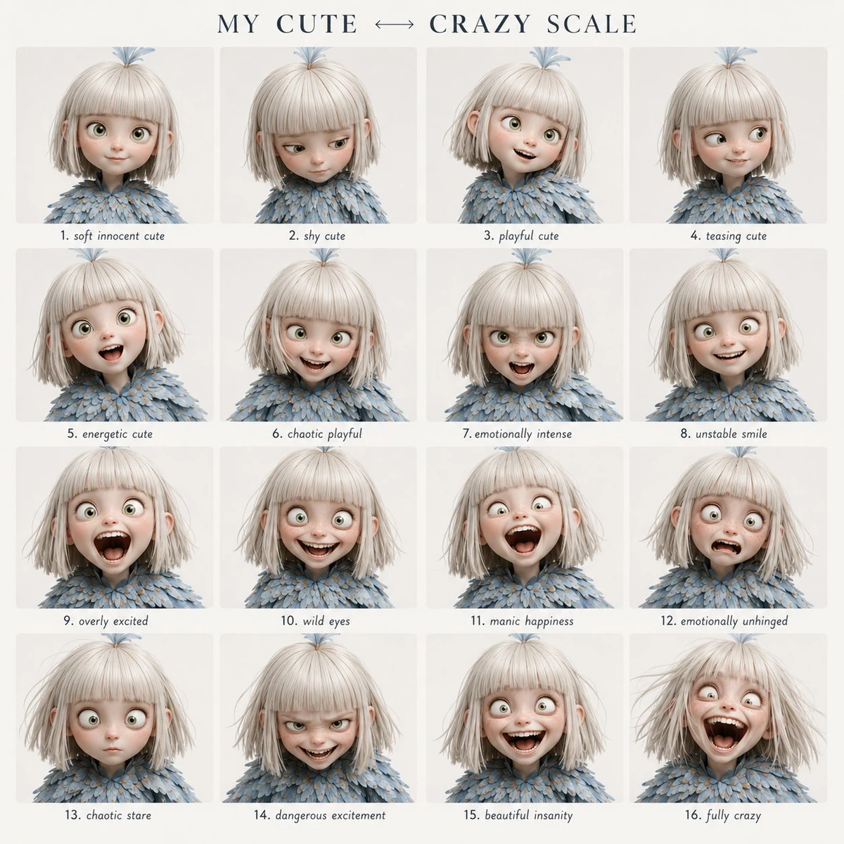 Visual style: