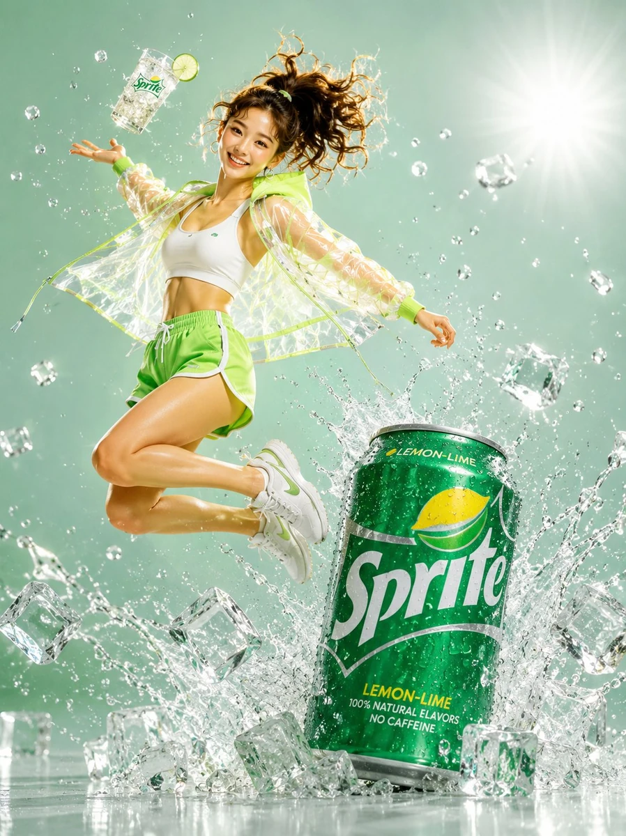 One leap. One sip. Endless refreshment.