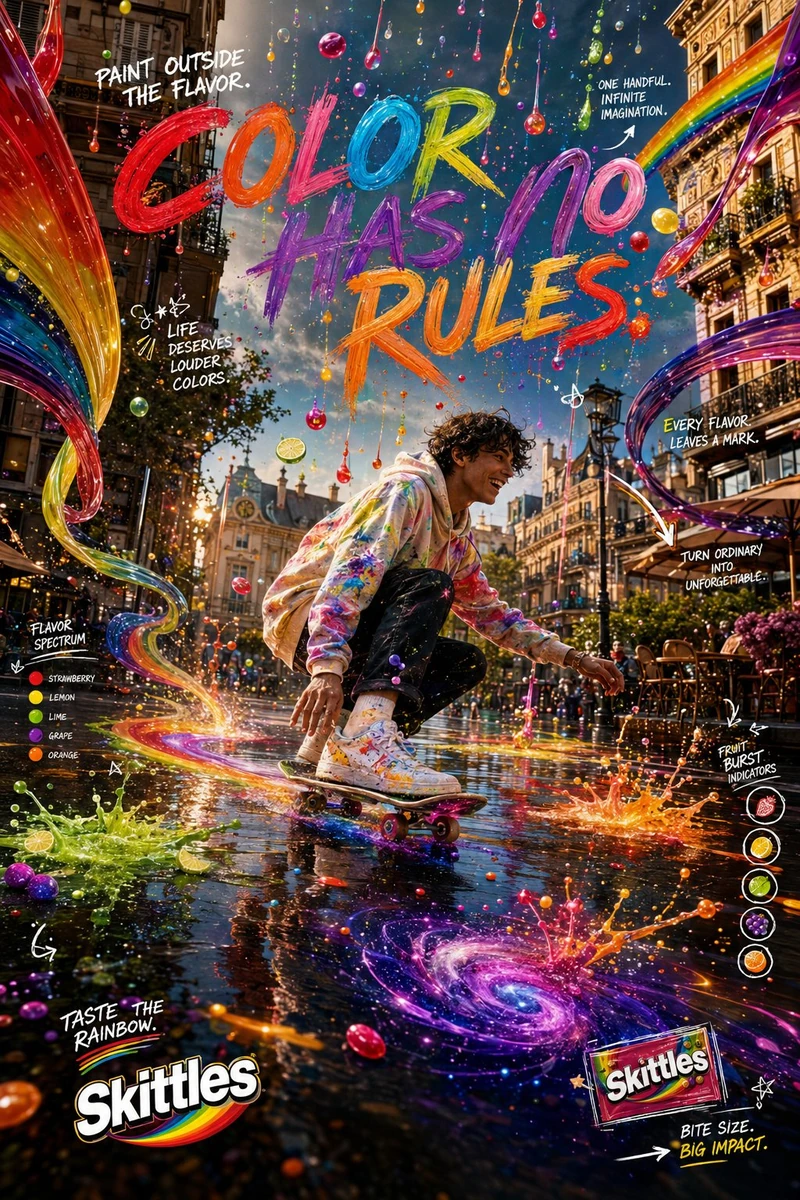 Paint outside the flavor!