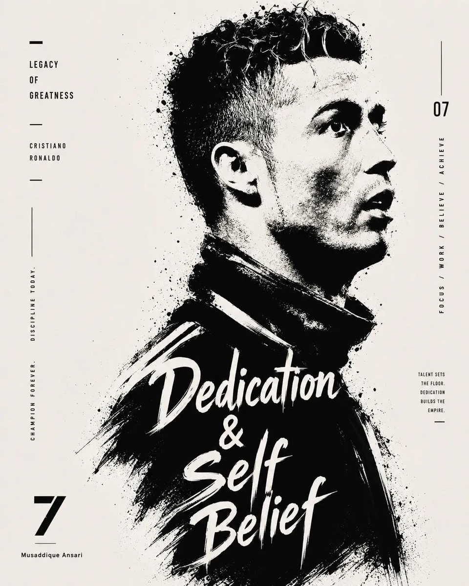 HIGH-CONTRAST BLACK & WHITE TYPOGRAPHIC EDITORIAL POSTER