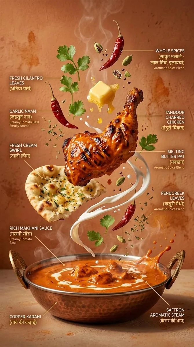 Hyper-realistic cinematic ramen infographic. Deep black bowl on dark ston...