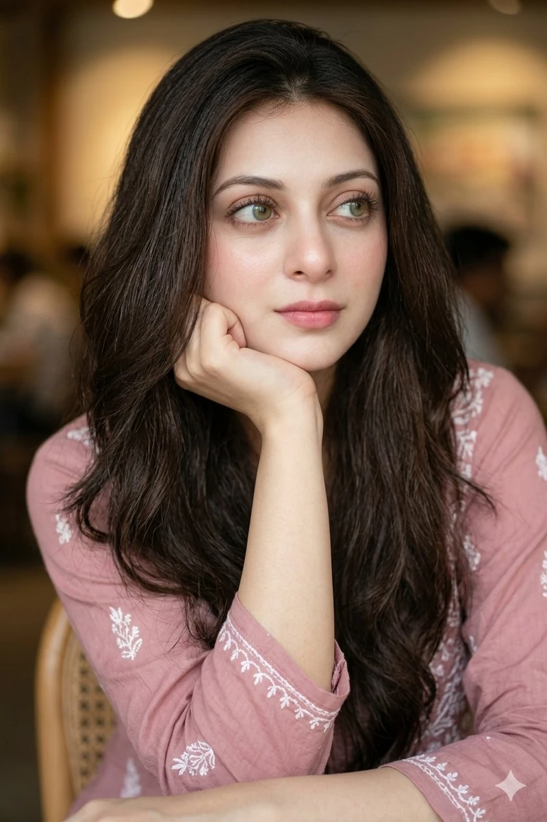Hyper-realistic, 8k resolution portrait photography of a beautiful 18-yea...
