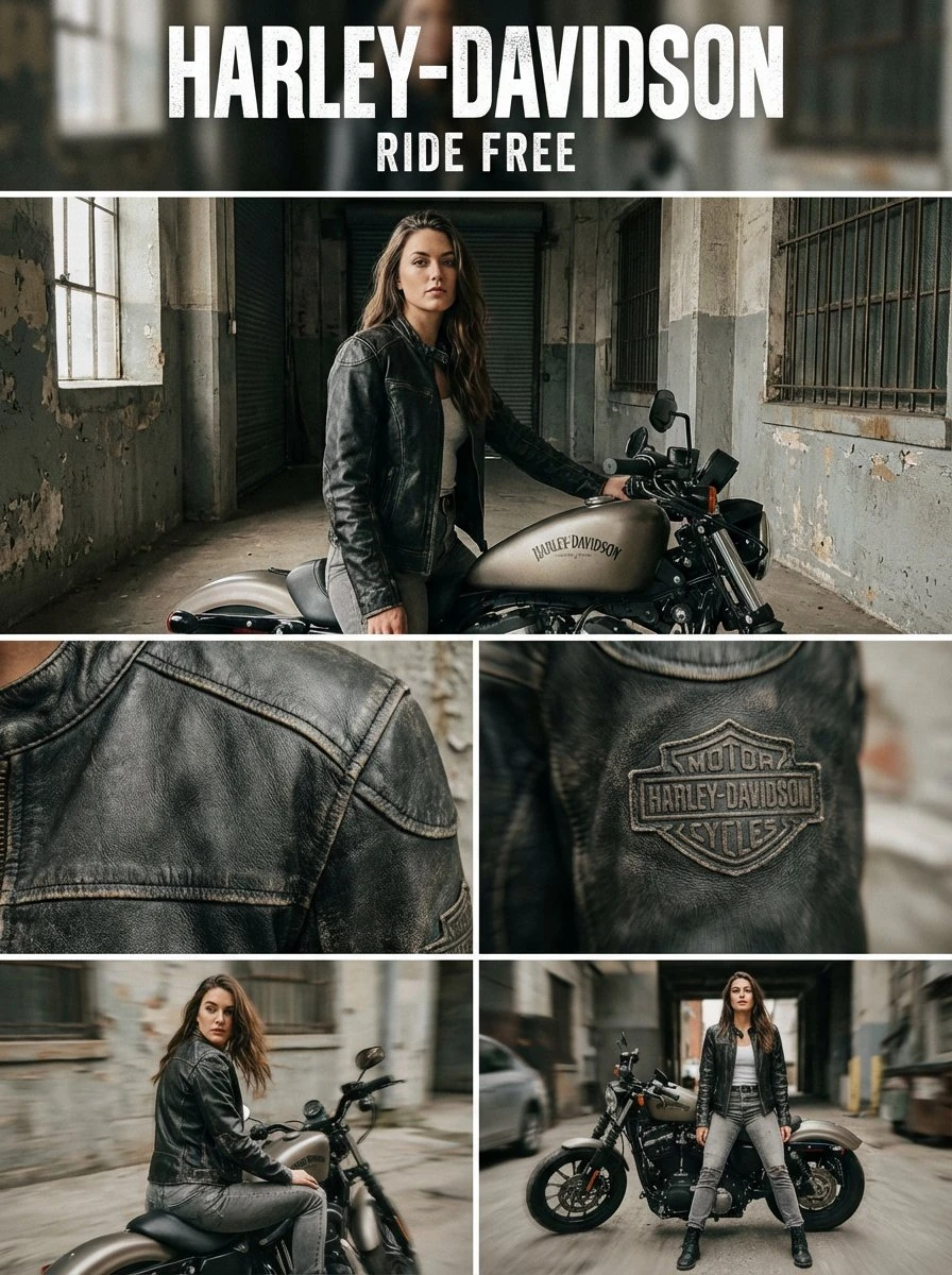 Harley Davidson Advertisement.