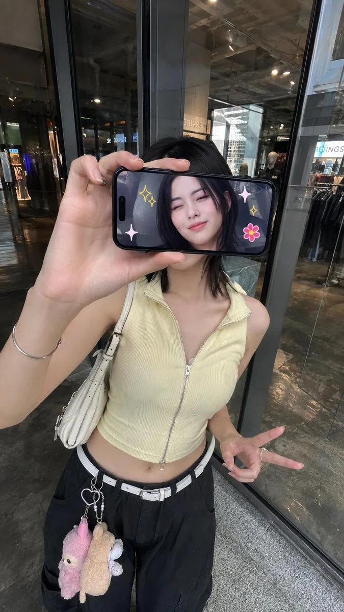 Ultra-realistic creative portrait taken with an iPhone, identity accurate...