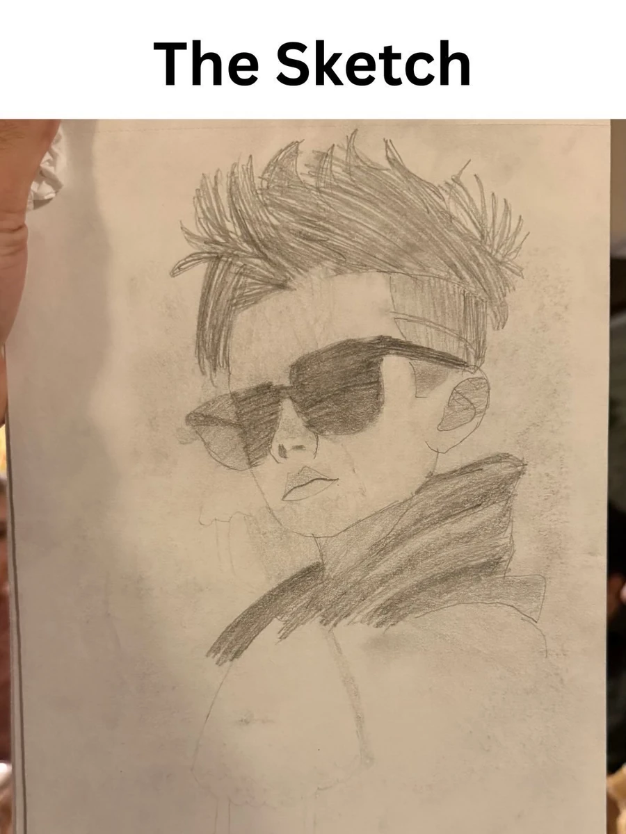 Make this a Japanese style anime poster based on an original design - do...