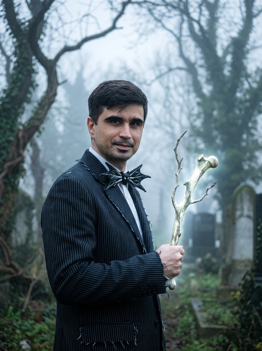 For fans of Tim Burton's aesthetic💀👻🎃