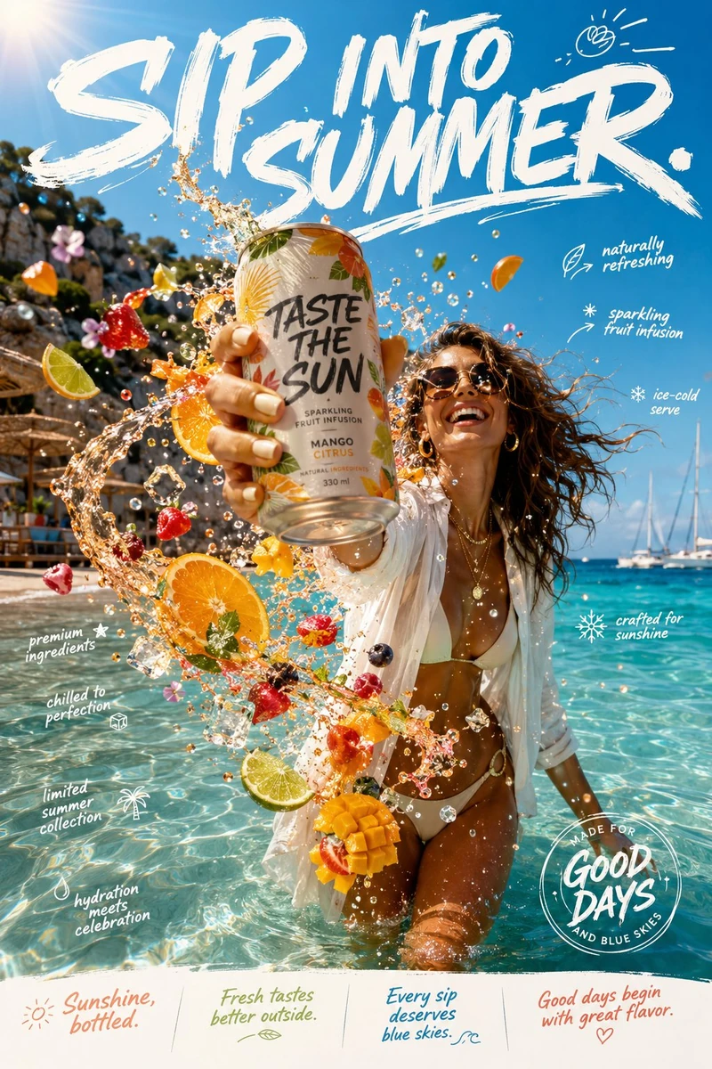 Taste the sun.