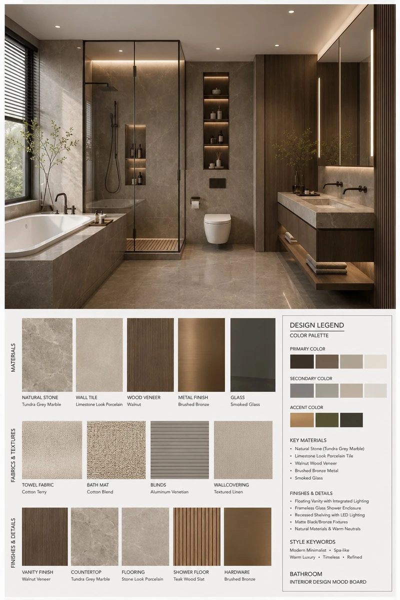 (室内设计情绪板生成器 / Interior Design Mood Board Generator)
