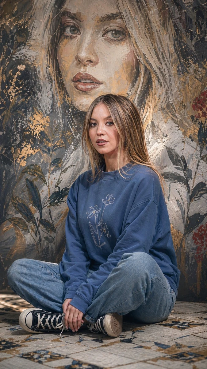 A striking artistic portrait of a charismatic woman (image attached) that...