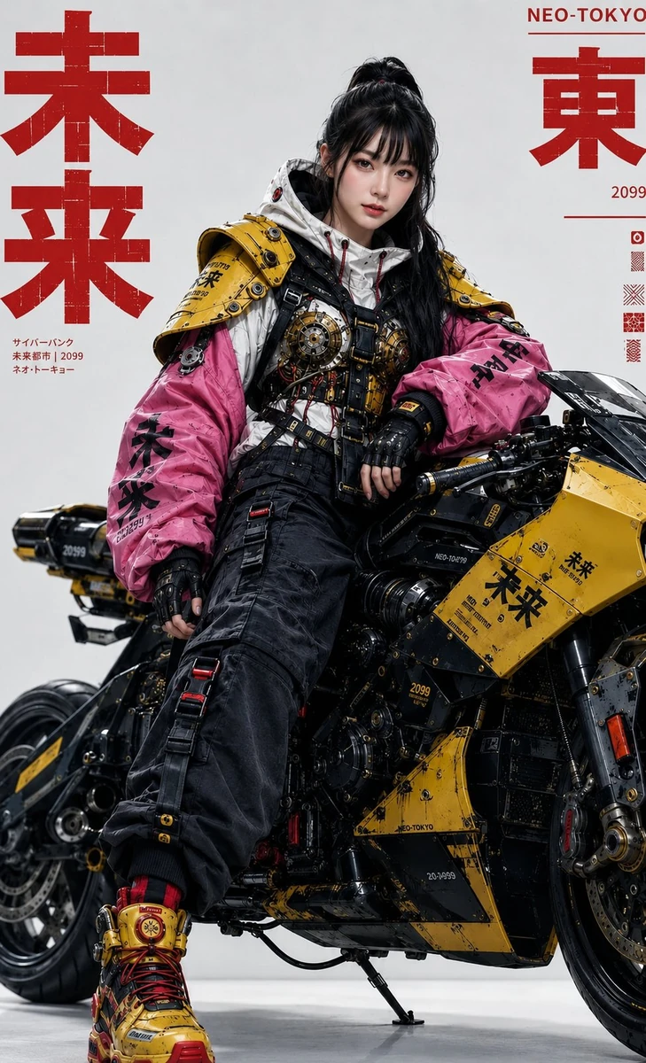 A full-body, ultra-detailed cinematic fashion editorial portrait of a bea...