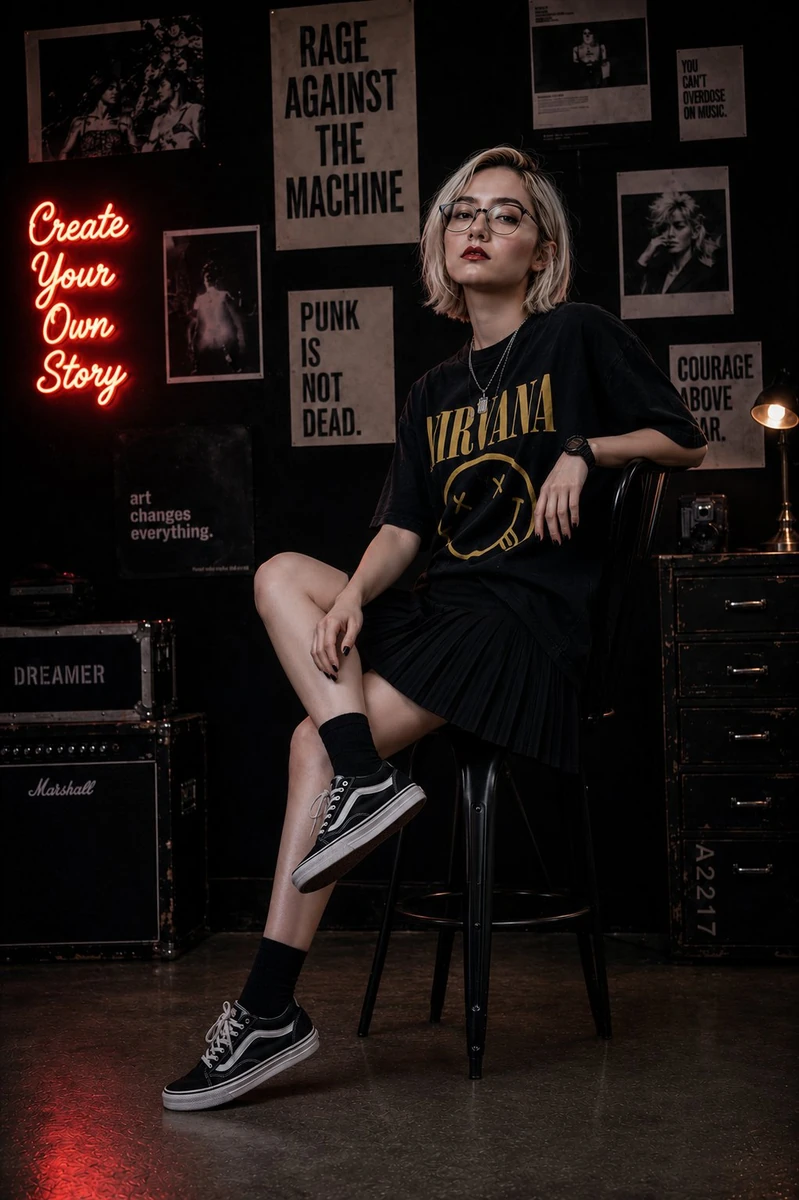 Ultra-realistic fashion editorial photography, [beautiful stylish young w...