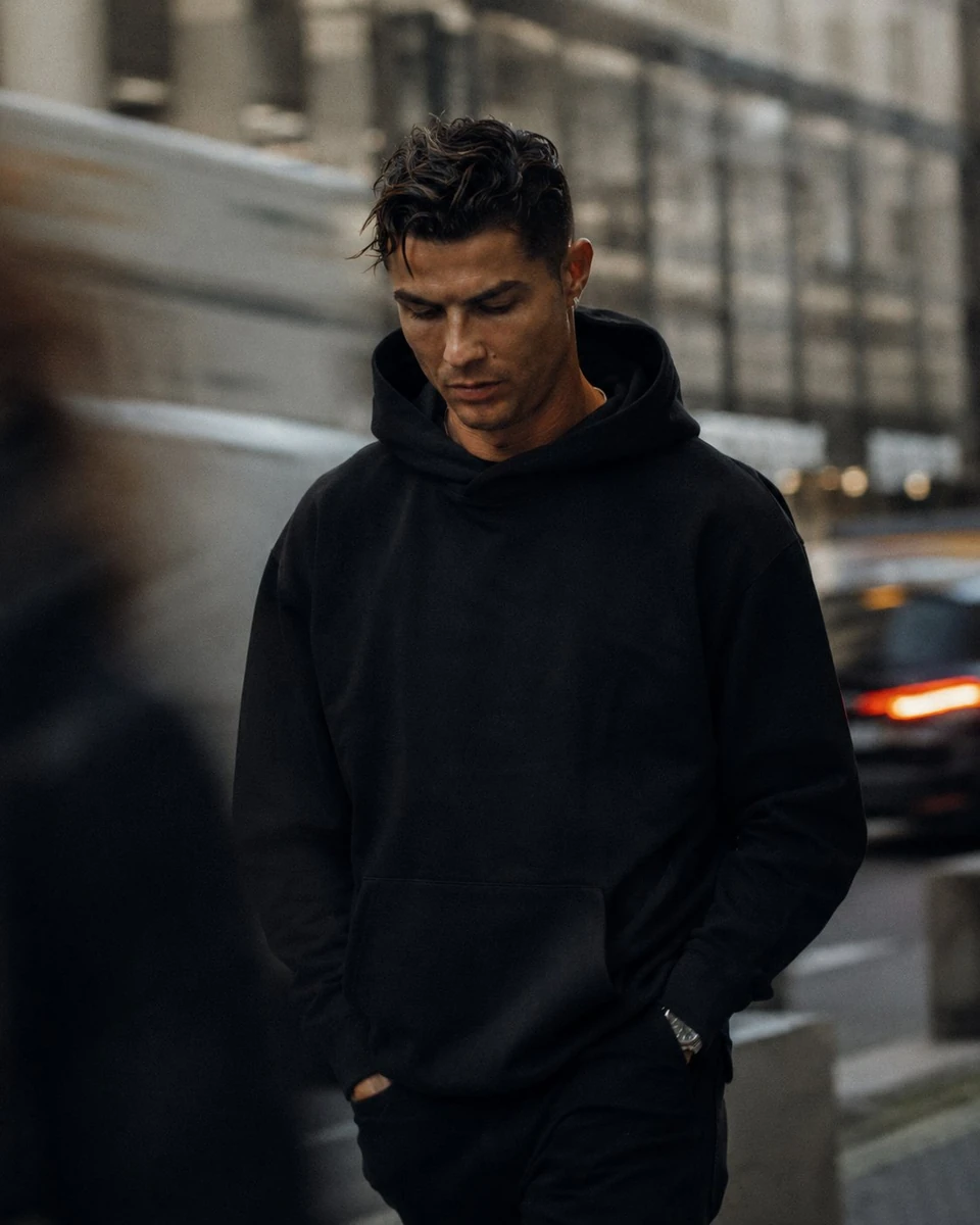 Ultra-realistic cinematic street-fashion editorial, candid documentary ae...
