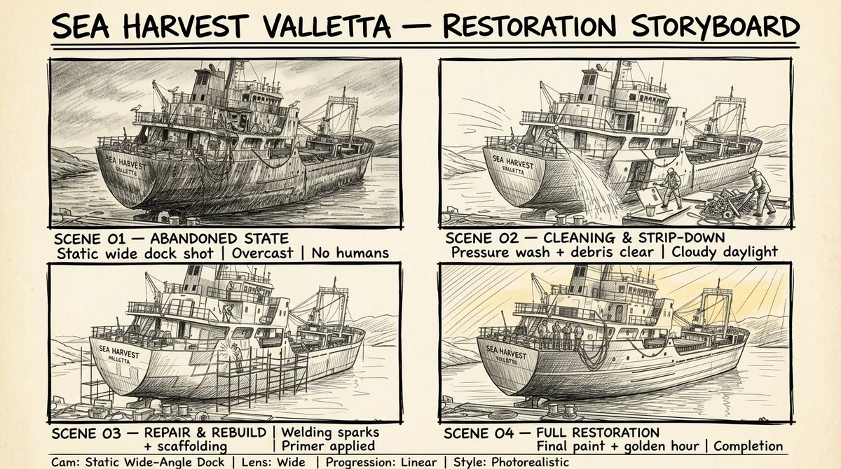 This Storyboard sheet use for this video created with GPT image 2