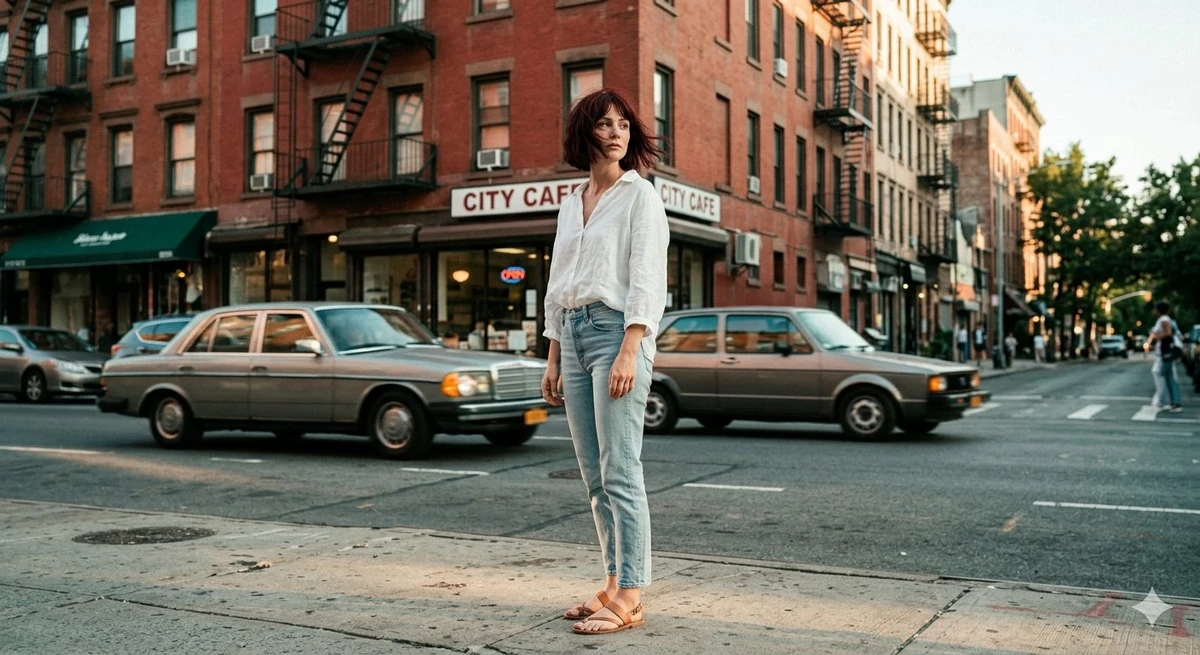 Cinematic portrait photography of a mysterious pale young woman with shor...