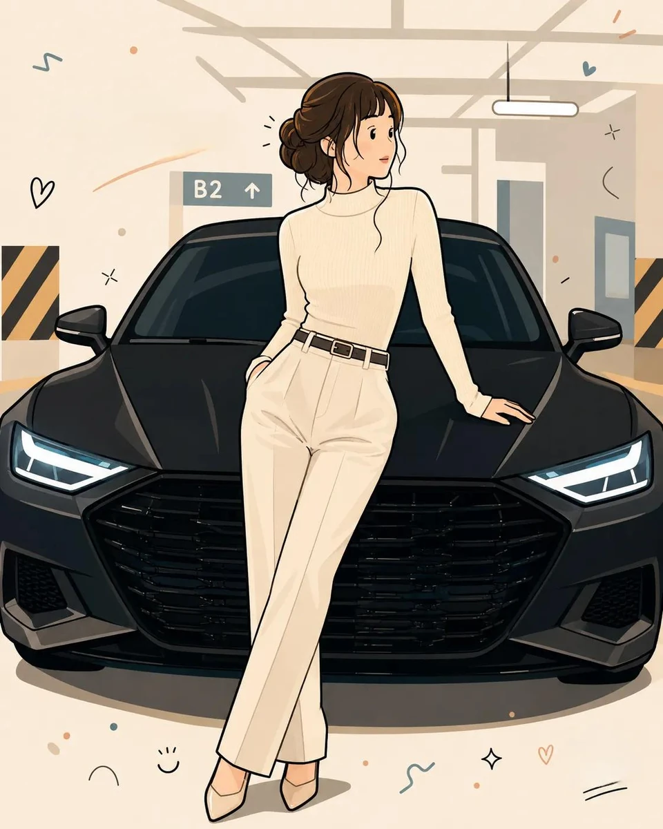 Transform the uploaded photo into a playful flat-vector poster illustration.