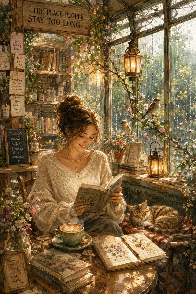 The coffee shop.