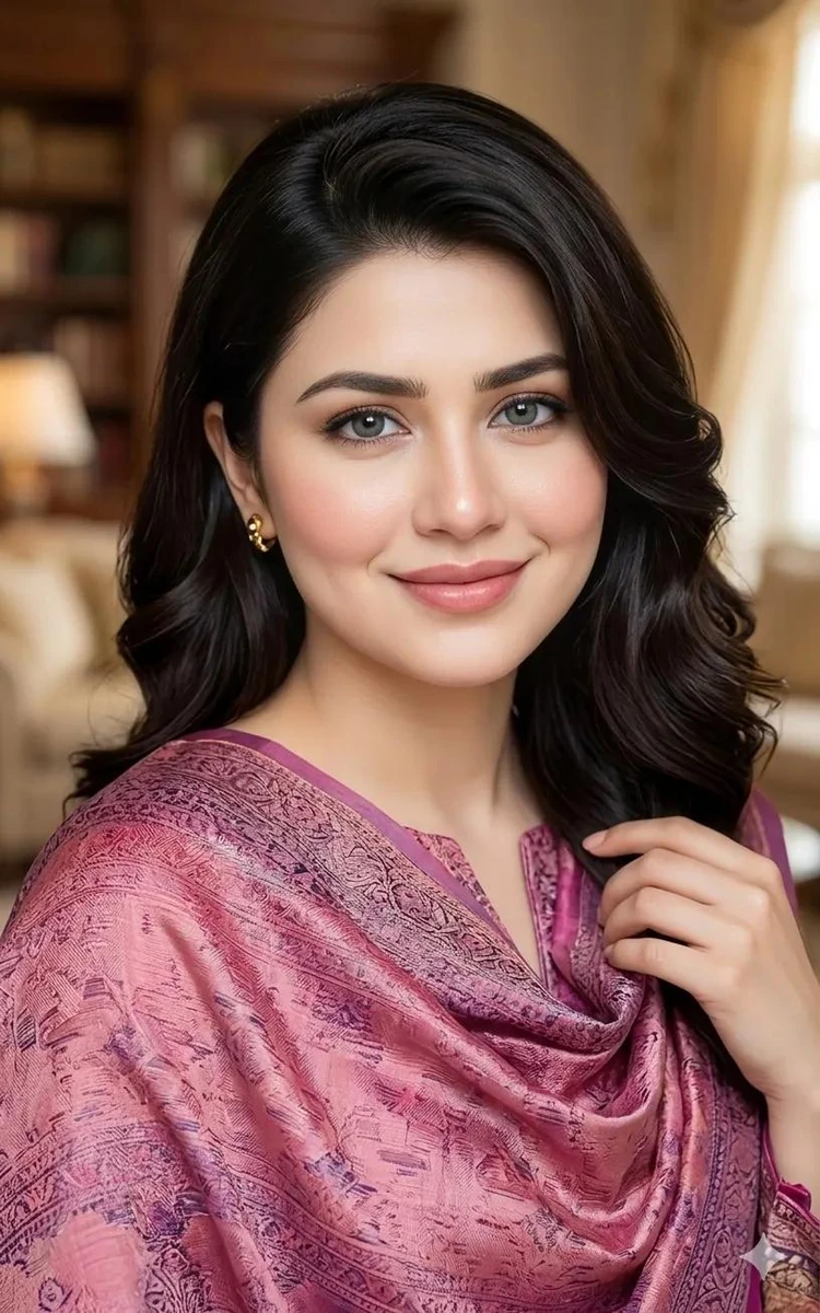 Ultra-realistic high-quality portrait of a beautiful young woman with a c...